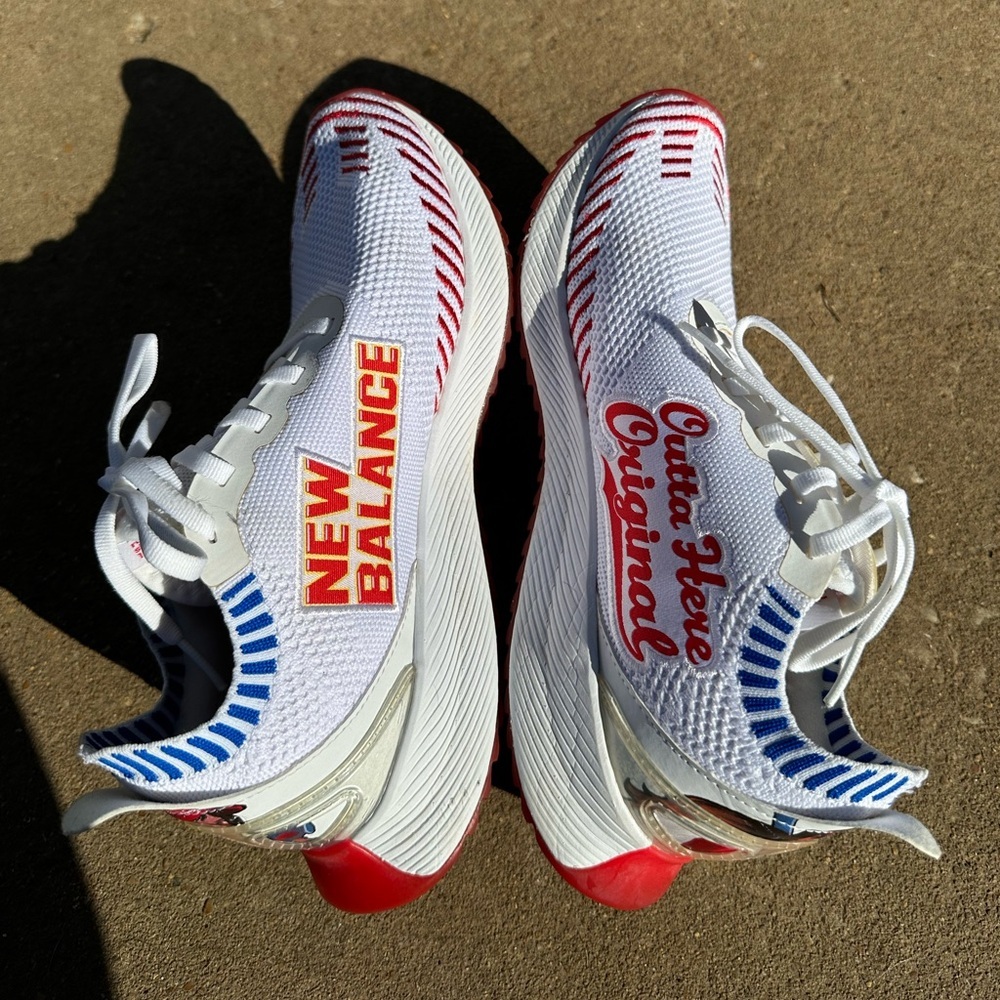 New Balance FuelCell Echo x Big League Chew 'Outta Here Original' sneakers 9.5 - Picture 5 of 8